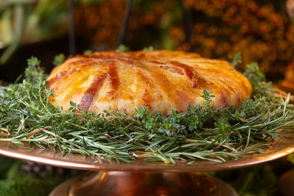 Gateau de batata com bacon