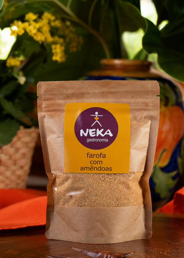 Farofa com amêndoas