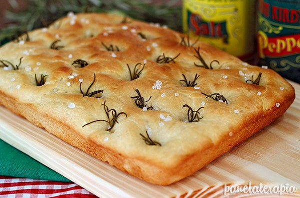 Focaccia de alecrim