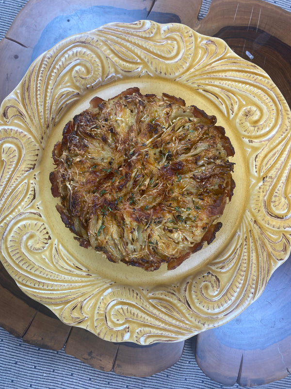 Gateau de batata com bacon