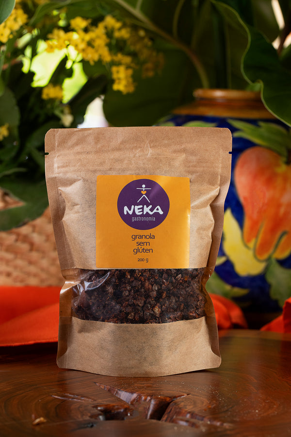 Granola sem glúten, açúcar ou gordura