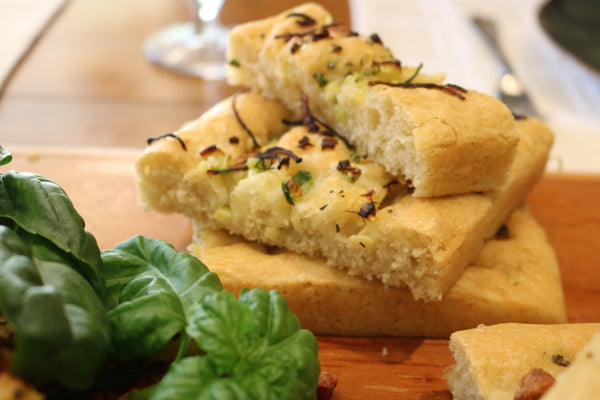 Focaccia de Zucchini