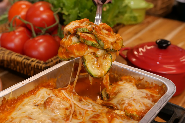 Zucchini à parmegianna