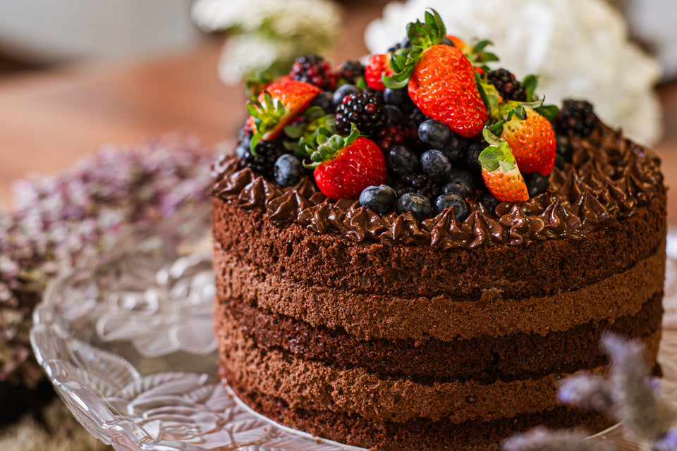 Bolo mousse de chocolate com 3 camadas