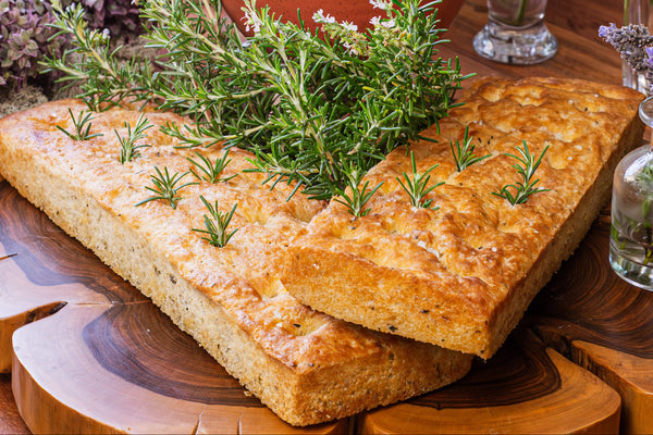 Focaccia de alecrim