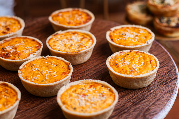 Empadinha aberta de frango