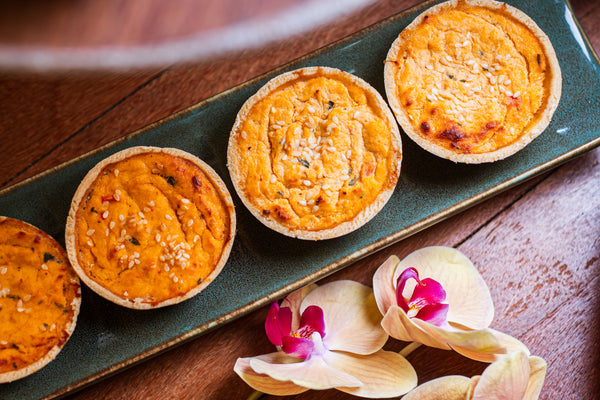 Empadinha aberta de frango