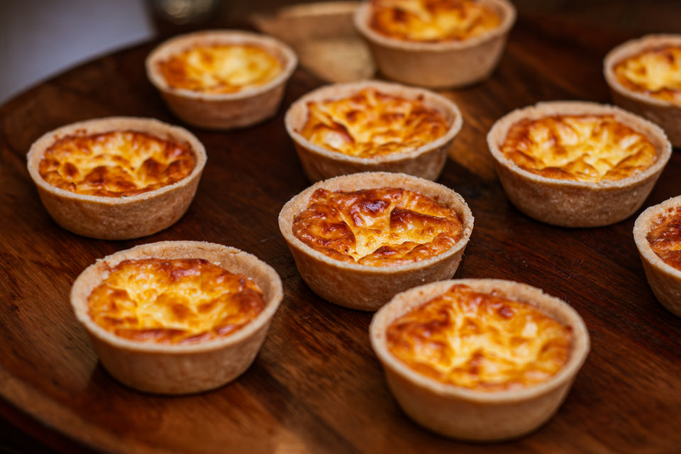 Tortinha de queijo da canastra com parmesão