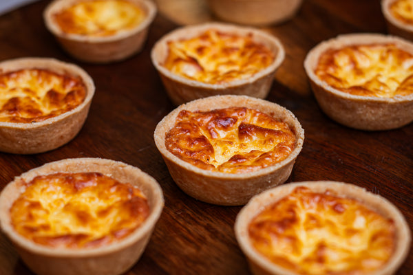 Empadinha aberta de queijo