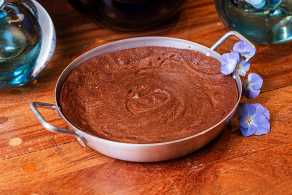 Brownie de colher na panelinha