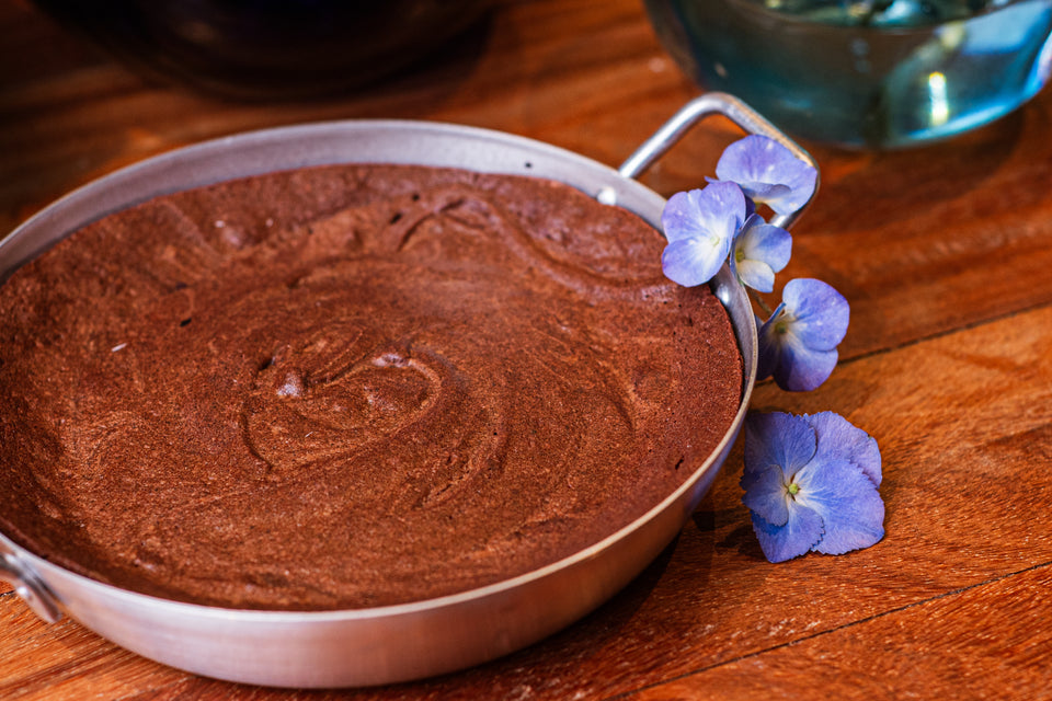 Brownie de colher - sem glúten