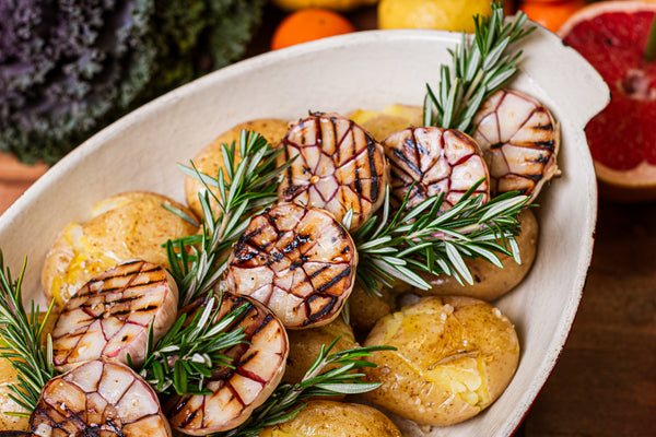 Batata ao Murro com Alecrim e Azeite