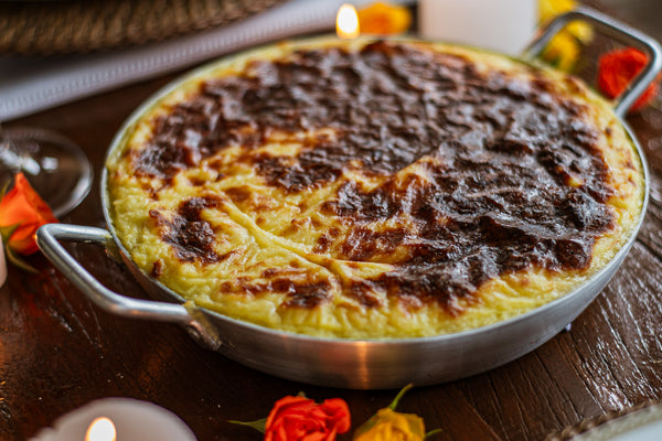 Escondidinho de frango para casal