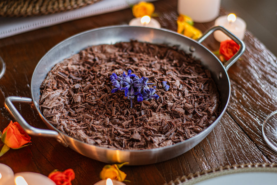Brownie de colher para casal