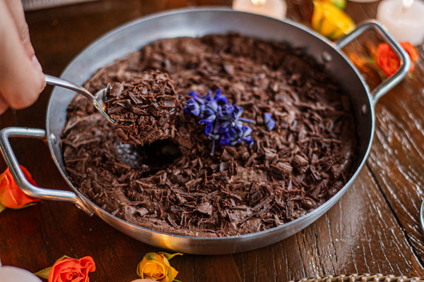 Brownie de colher para casal
