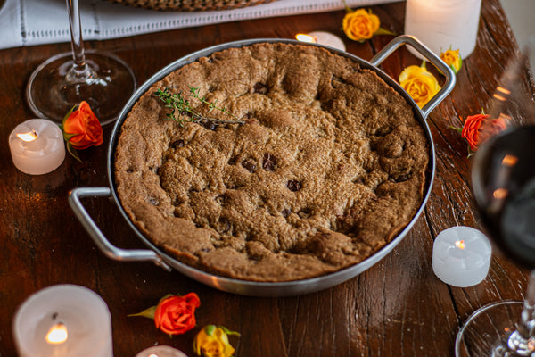 Cookie de colher com nutella para casal