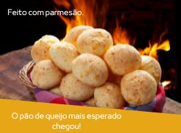 Pão de queijo com perníl