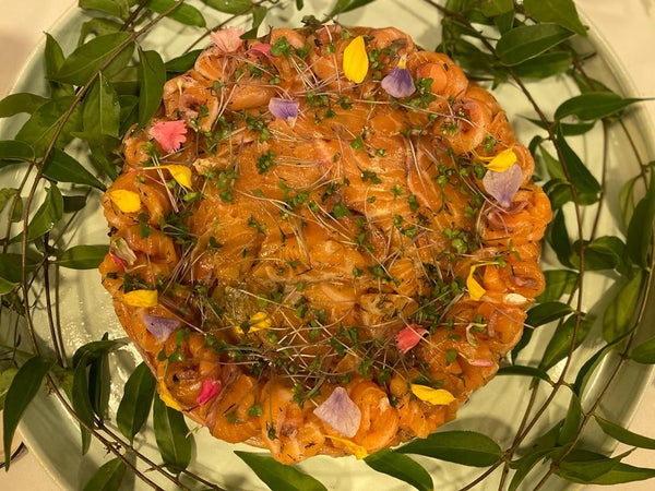 Gravlax - Salmão marinado com dill